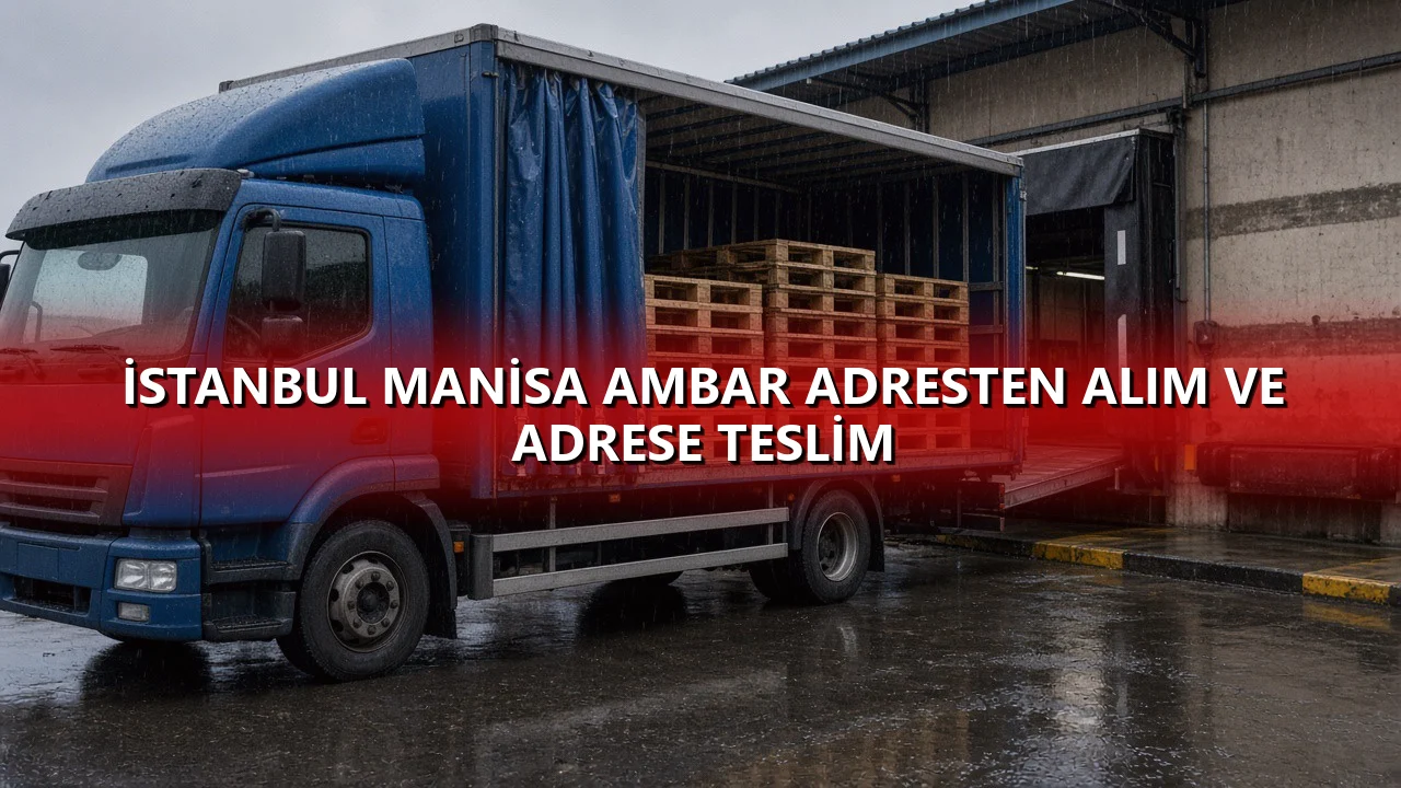 İstanbul Manisa Ambar Adresten Alım ve Adrese Teslim