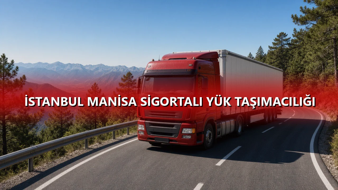 İstanbul Manisa Sigortalı Yük Taşımacılığı